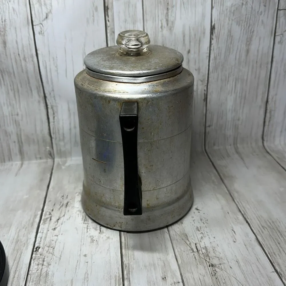 Comet The Popular Aluminum On Stove Coffee Maker Made in The USA Camping Coffee‎